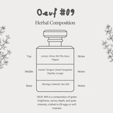 OEUF 09 |  Omelette & Egg Seasoning with French herbs