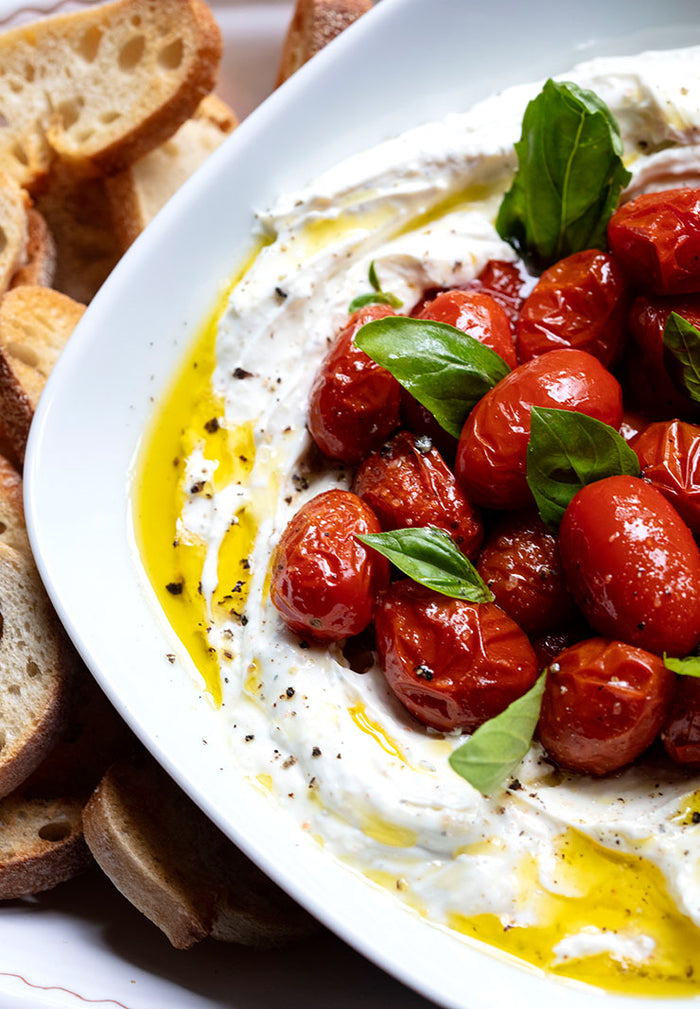 Whipped Ricotta Spread with Roasted Tomatoes