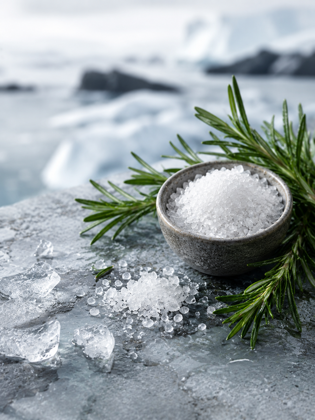 ROSMARINUS GLACIA | Icelandic Sea Salt + Rosemary